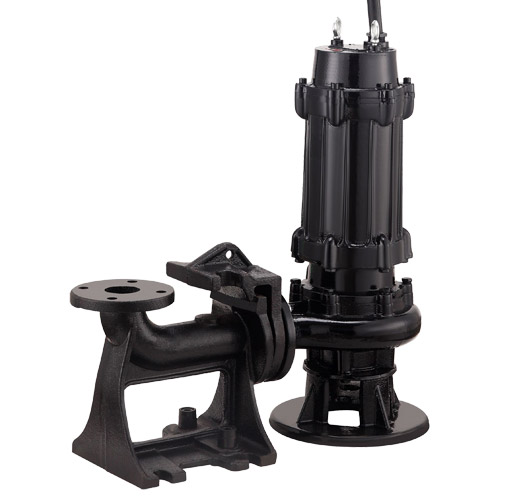 WQ無(wú)堵塞潛水排污泵帶耦合裝置